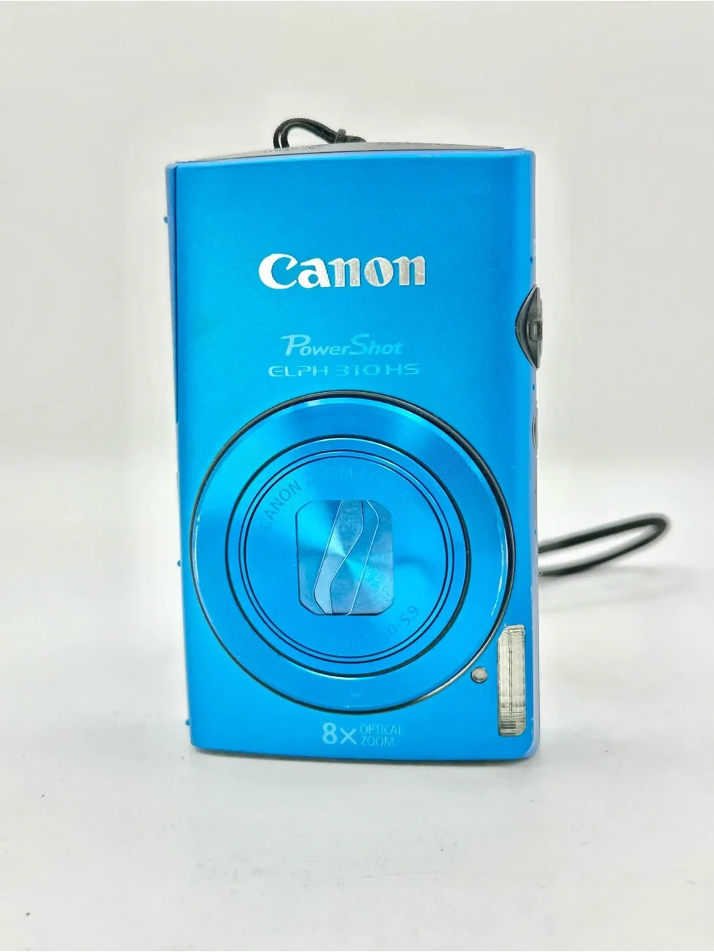 Canon PowerShot ELPH 310 HS Blue Compact w/ Charger